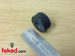 Universal Rubber Grommet  - OD: 25mm, ID: 10mm x Depth: 12mm