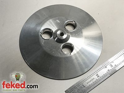 57-1925, T1925 - Triumph T20 Tiger Cub Billet Alloy Clutch Pressure Plate - Later Models From 1964 Onwards