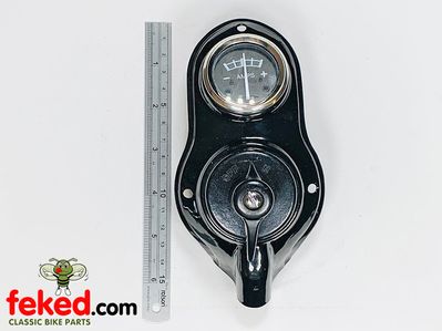 Replica Headlamp Panel Complete with Switch and Ammeter - OEM: 31340, LU516500, LU31340, 516500