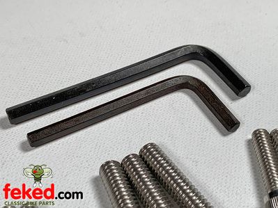 Stainless Steel Allen Screw Kit - BSA B31, B32, B33, B34