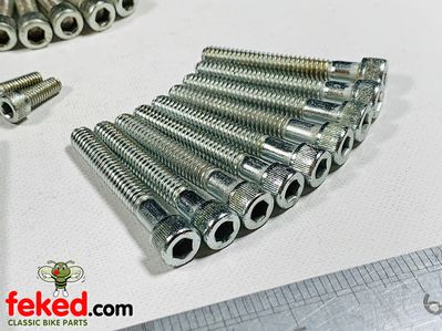 Stainless Steel Allen Screw Kit - BSA Bantam D1, D3, D5, D7 - Whitworth