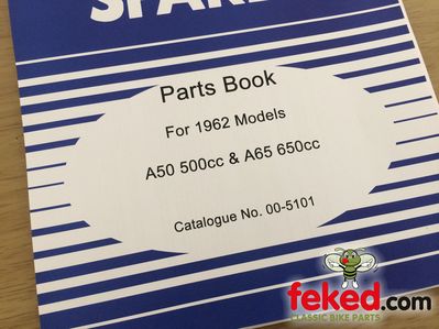 00-5101 - BSA 1962 A50 / A65 Parts Manual