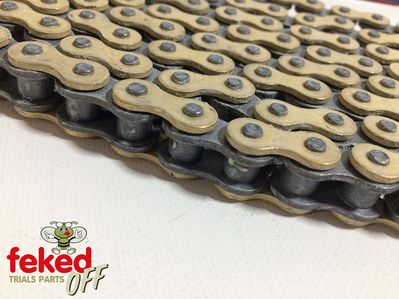 420 Renthal R1 MX Chain - Ideal For Trials/Motocross - 1/2" x 3/16" Standard Chain - 130 Links
