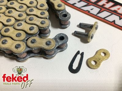 428 Renthal R1 MX Chain - Ideal For Trials/Motocross - 1/2" x 5/16" Standard Chain - 134 Links