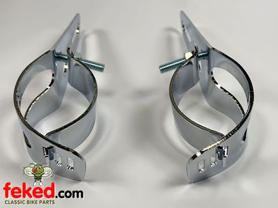 Universal Headlight/Fairing Brackets 36-50mm