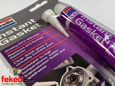 Bike Instant Gasket - Clear RTV Silicone