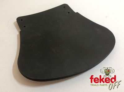 Front Rubber Mud Flap - Ossa MAR Models + Universal Fit For Alloy Mudguards
