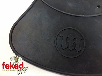 Montesa Cota Rubber Mud Flap - Front Mudguard - 242, 248, 348 and 349 Models - 2120.36702