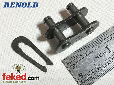 530 Renold Classic Motorcycle Chain Spring Connecting Link - 136SR 5/8" x 3/8"