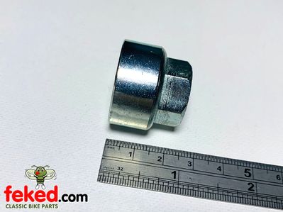 Rear Wheel Spindle Nut for BSA A50/A65 models.OEM: 37-2309