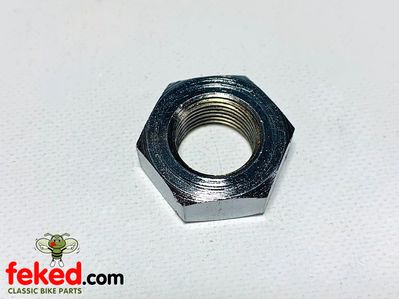 AJS/Matchless Wheel Nut in ChromeThread: 5/8" - 20TPI