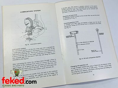 99-0895 - Triumph Trophy, TR25W 250cc Owners Instruction Manual Handbook - 1969-70