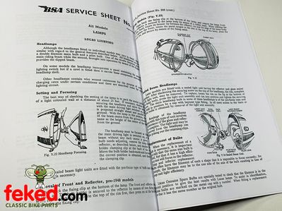 BSA M20, M21 Owners Maintenance Manual and Service SheetM20 500cc, M21 600ccQuite a comprehensive manual showing how to look after and maintain your bike.