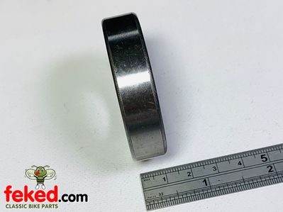 Ball Bearing 6006-2RSRange of uses including wheel bearing, transmission and engine bearing.OD: 55mmID: 30mmWidth: 13mm