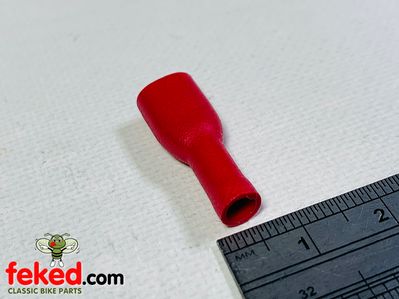 6.30mm Insulated Push-On Terminal For 1mm Cable (10pack)