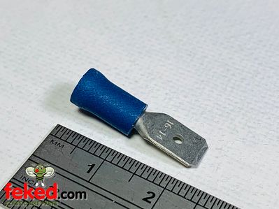 6.30mm Blade Terminal For 2mm Cable (10 pack)