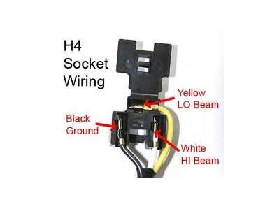 Headlight Halogen Bulb Connector Block - OEM S5736