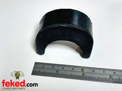 Rear fuel tank mounting rubber for classic BSA A50 and A65 Pre oil in frame (OIF) models. (1962-70).OEM: 68-8018