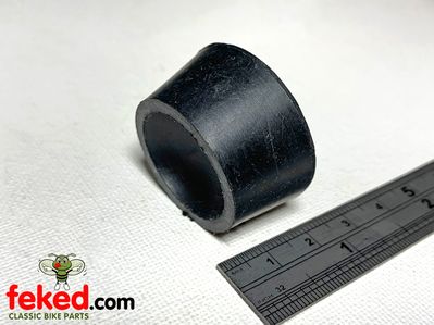 BSA Motorcycle A65, A50, B40WD models. Oil tank mounting rubber.OEM: 68-8315