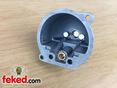 622/055S, 622/152 - Amal Carburettor Float Chamber Bowl Assembly - 600/900 Concentric - With Drain Plug