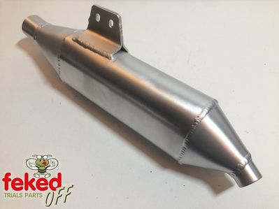 Montesa Cota 247 C WES Alloy Exhaust Silencer - 237cc Models From 1978-80