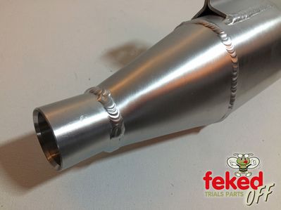 Montesa Cota 247 C WES Alloy Exhaust Silencer - 237cc Models From 1978-80