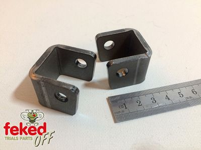 Universal Footrest Mounting Lugs - Weld On Type