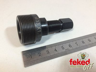 Bultaco Flywheel Puller/Extractor Tool - Femsa Ignition - M33 x 1.5mm Right Hand Thread - 11.32-015
