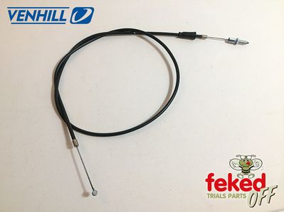 Honda TL125 Throttle Cable - Keihin Carburettor + Amal T80/200 Twistgrip