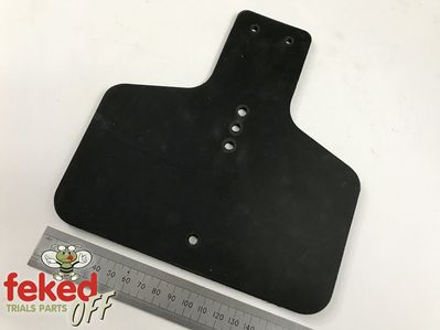 2120.027 - Rubber Rear Number Plate Holder - Montesa Cota 247 or Universal Fit