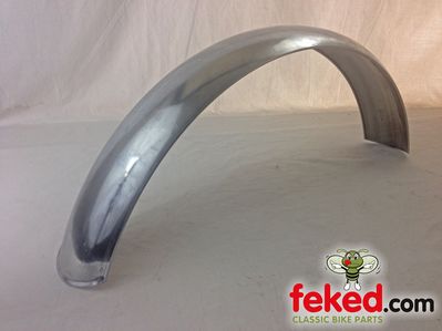 Mudguard 4" Wide - Front - Unpolished Alloy - Universal Blade