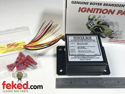 Boyer Bransden Single Phase 12v Power Box Alternator Regulator With Lighting Delay Circuit