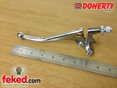 Genuine Doherty Clutch Lever 1" Bars - 208PA Type - Ball End