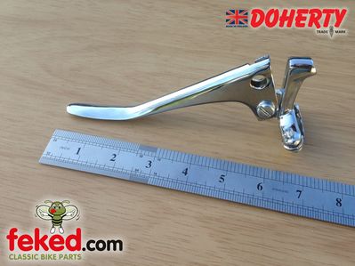 Genuine Doherty 407P Type Clutch Lever 1" Bars  - Plain End - 7/8" Pivot