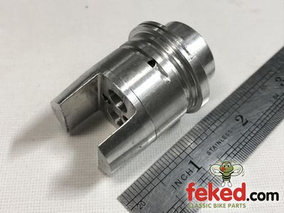 70-6509, E6509, 71-3211, E13211 -  Triumph Timing Side Tappet Guide Block - 750cc Triples From 1968 Onwards - Two Hole