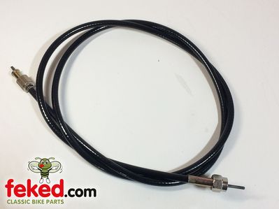 19-9089, CLN/01 - 63" Magnetic Speedo Cable - BSA Unit Singles - B25, B40, B50 From 1968 Onwards - Standard