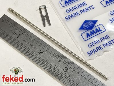389/063, 4/230, RK9/063 - Amal 389 Standard 'D' Throttle Needle and Retaining Clip