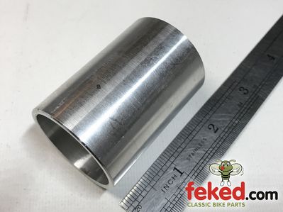 97-1896, H1896 - Triumph Fork Damper Sleeve - Unit 500/650cc Twins + T150 and T20 Models - 1965 Onwards - Alloy