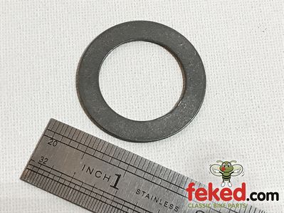 82-3574, F3574 - Triumph Swinging Arm Spindle Spacer Washer - Pre-Unit Models Circa 1954-62