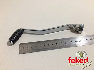 Universal Gear Lever - 145mm Length - 10mm Spline - Slight Bend