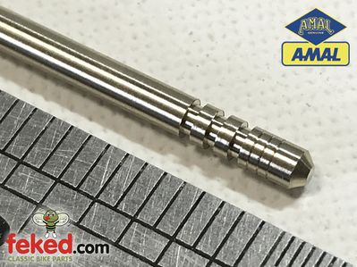 928/063 - Amal 2 Stroke Throttle Needle With 3 'V' Grooves - 900 Series Carburettors