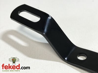 83-4784, F14784 - Triumph Rear Number Plate Top Bracket - 750cc Twins and Triples + TR5T Models - 1973 Onwards