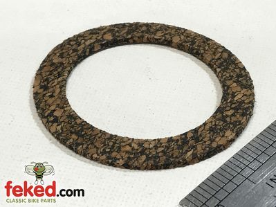82-4047, F4047, 75-5109 - Fuel Tank / Oil Tank Cap 2" Cork Washer - High Rubber Content
