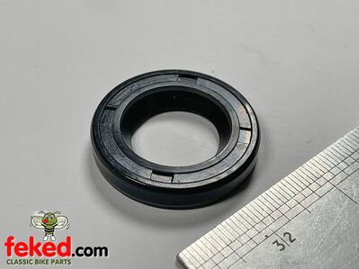 Gearbox Oil Seal / Contact Points Oil Seal/ Kickstart Seal - BSA / Triumph - OEM: 40-3281, 70-4568, E4568