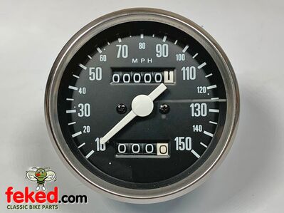 Speedometer Veglia Type - T140/TR7 - OEM: 60-7222