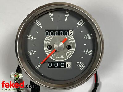 Speedometer Grey Face Replica - OEM: 99-0159