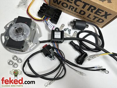 Triumph T20 Tiger Cub Electronic Internal Rotor Stator Kit - Ignition and Lighting - All Models
