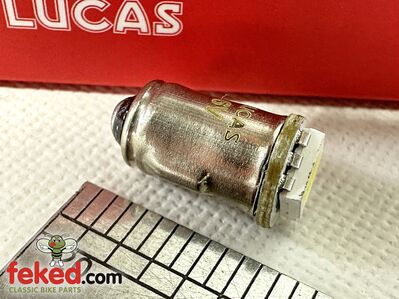 Lucas 6v LED Instrument / Warning Lamp Bulb - BA7S Fitting