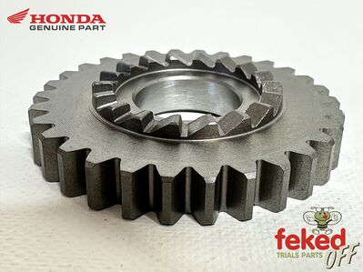 No. 28211-437-000 - Honda Kickstart Pinion - TLR200, Reflex, TLR250 and + Later TL125 Models and XL Models