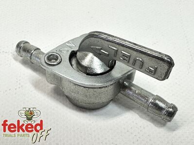 Inline ON/OFF Fuel Tap with Single Mounting Bracket - Honda TLR250F + Universal Use
